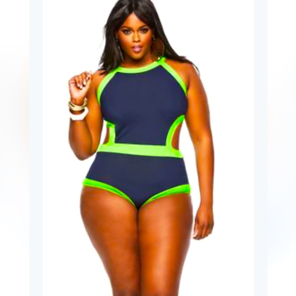 Excellently Crafted One Piece Bathing Suit. Stylish, Sophisticated